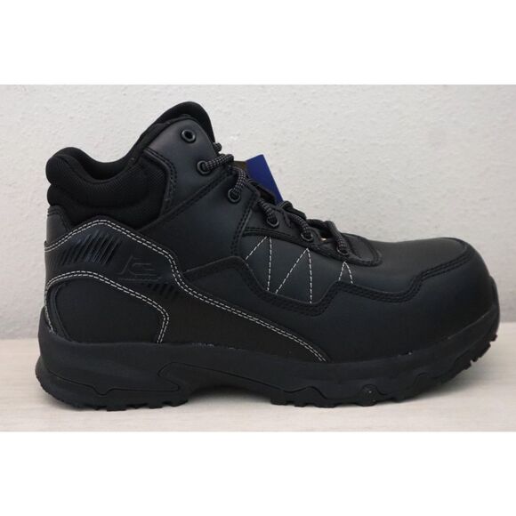 Shoes for Crews x Ace Men's Sz 9.5M Black Piston Mid - Aluminum Toe Work Boots - Picture 7 of 14